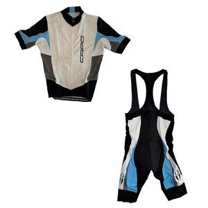 CAPO Cycling Kit Short Sleeve Jersey Shirt and Bib Shorts L/XL